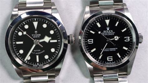 rolex explorer 36mm vs tudor black bay 36|tudor black bay 36 review.